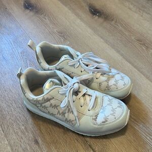 Michael Kors Kids' Cream Sneakers 3 1/2